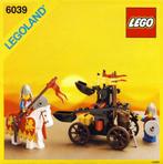 LEGO Castle Lion Knights 6039 Twin Arm Launcer, Complete set, Ophalen of Verzenden, Lego, Zo goed als nieuw