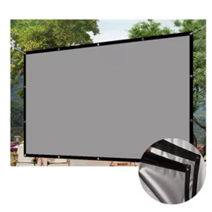 Silver projection screen écran de projection, Audio, Tv en Foto, Projectieschermen, Ophalen of Verzenden