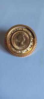 Gouden munt koningin Elizabeth, Setje, Goud, Ophalen of Verzenden, Overige landen