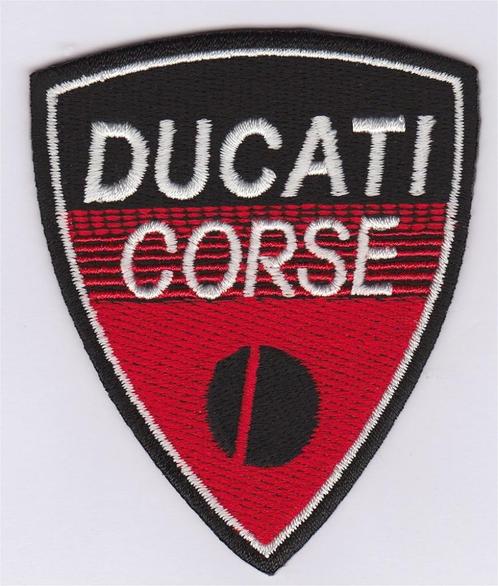 Ducati Corse stoffen opstrijk patch embleem #13, Motos, Accessoires | Autre, Neuf, Envoi