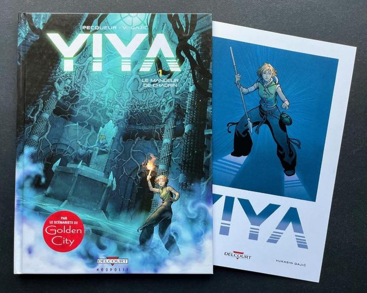 Yiya T1 + XL - Le Mangeur de chagrin- Gajic- EO2011-Delcourt, Boeken, Stripverhalen, Verzenden