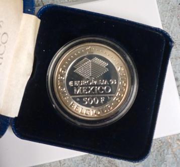 500 FB zilver Europalia Mexico beschikbaar voor biedingen