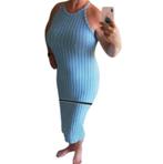 robe sans manches bleu clair 2XL, Vêtements | Femmes, Grandes tailles, Envoi, Comme neuf, Bleu, Robe