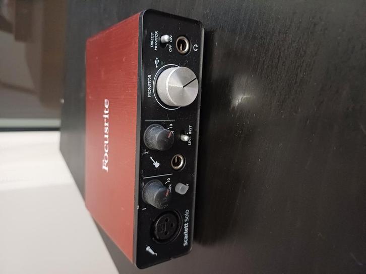 Interface son Focusrite Scarlet Solo 2nd Gen, Musique & Instruments, Modules de son, Comme neuf