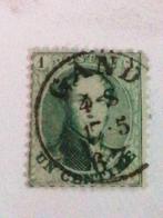 Leopold I cobboc 13 gestempeld. foto's voor details, Postzegels en Munten, Gestempeld, Ophalen of Verzenden