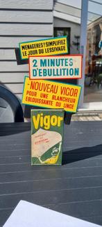 VIGOR kartonnen display en complete poederverpakking., Ophalen of Verzenden, Gebruikt