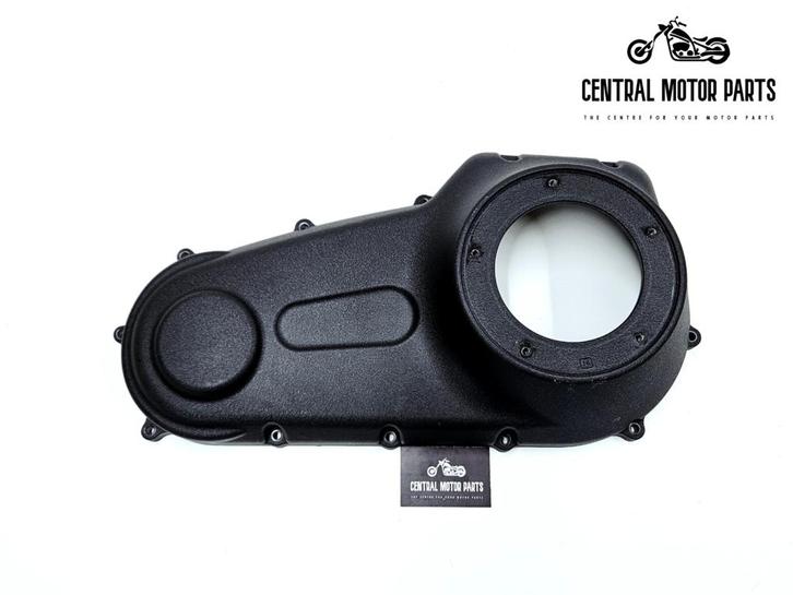 Primary cover Wrinkled Black Softail-Dyna 2007-2017, Motoren, Onderdelen | Harley-Davidson, Gebruikt, Ophalen of Verzenden