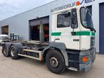MAN 33.403 *BELGIAN TRUCK-FULL STEEL-MANUAL PUMP* (bj 1997), Auto's, Vrachtwagens, Euro 2, Achterwielaandrijving, MAN, Wit