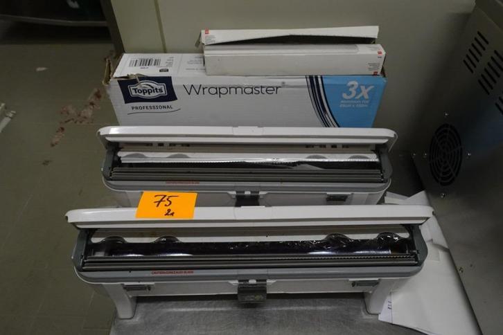 2x Wrapmaster 4500 te koop!, Zakelijke goederen, Horeca | Keukenapparatuur, Overige typen, Gebruikt, Ophalen of Verzenden