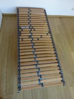 Lattenbodem 80 x 200 cm + pootjes 22 cm, Ophalen, Eenpersoons, Zo goed als nieuw, 80 cm