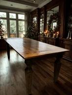 Magnifique table à manger en bois massif et 8 chaises., Maison & Meubles, Tables | Tables à manger, Comme neuf, 100 à 150 cm, Enlèvement