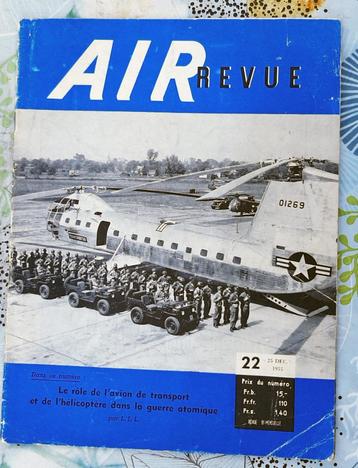 Magazine AIR REVUE du 25 décembre 1955. beschikbaar voor biedingen