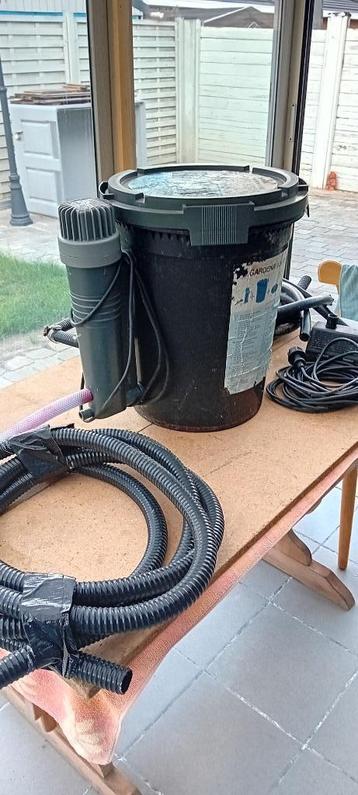 filtre de bassin complet avec pompe, Enlèvement, Utilisé, Filtre de bassin