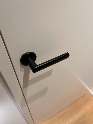 Deurkrukken merk DnD mat zwart beschikbaar voor biedingen