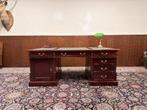 Klassiek Engels Chesterfield Bureau Partnerdesk, Ophalen of Verzenden