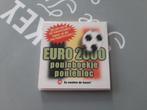 Voetbal EK België Euro2000 euro 2000 pouleboekje poulebloc, Comme neuf, Livre ou Revue, Enlèvement ou Envoi