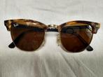 Origineel Ray Ban Clubmaster Classic, Zonnebril, Bruin, Ophalen of Verzenden, Zo goed als nieuw