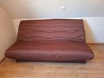 Zetelbed, Huis en Inrichting, Slaapkamer | Slaapbanken, Ophalen, Bruin, Tweepersoons, 190 cm of minder