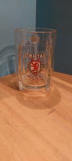 Oude Email bierpot Cristal Alken ., Verzamelen, Ophalen of Verzenden, Zo goed als nieuw, Pul(len), Overige merken