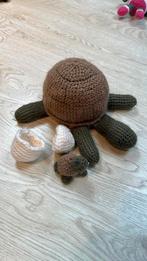 Gehaakte knuffel schildpadden, Kinderen en Baby's, Speelgoed | Knuffels en Pluche, Ophalen, Zo goed als nieuw