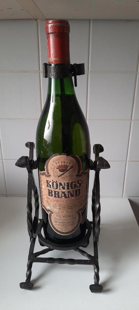 Bouteille (Marie-Jeanne) de schnaps allemande, Antiquités & Art, Antiquités | Verre & Cristal, Enlèvement