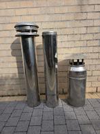 Inox schouwelementen geïsoleerd, Huis en Inrichting, Haarden, Ophalen, Gebruikt, Overige soorten