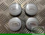 Wielafdekking Centercap Land Rover zilver / chrome set van 4, Auto-onderdelen, Overige Auto-onderdelen, Ophalen of Verzenden, Nieuw