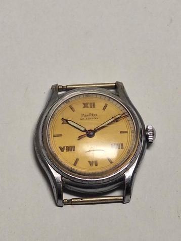 Vintage WW2 Military Mon Reve Swiss Made Mens Watch beschikbaar voor biedingen
