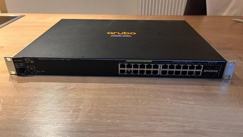 Professional Netwerkswitch Aruba 24p + POE J9773A, Computers en Software, Netwerk switches, Zo goed als nieuw, Ophalen of Verzenden