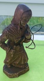 Dame in houtsnijwerk, Antiek en Kunst, Ophalen