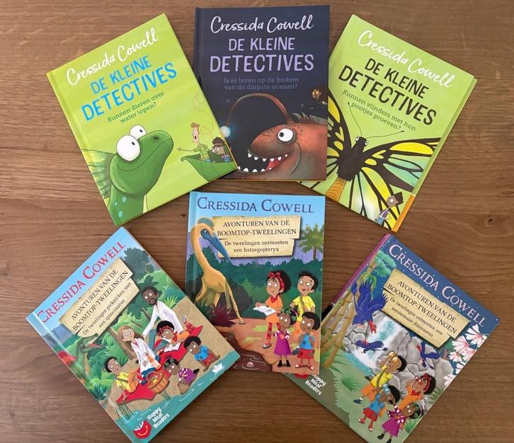 Zes kinderboekjes van de Britse schrijfster Cressida Cowell, Boeken, Kinderboeken | Jeugd | onder 10 jaar, Zo goed als nieuw, Fictie algemeen