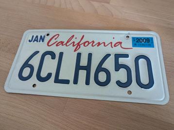 California nummerplaat  beschikbaar voor biedingen