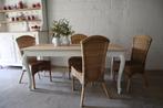 MOOIE MASSIEF EIKEN TAFEL, Huis en Inrichting, Tafels | Eettafels, Ophalen, Eikenhout, 50 tot 100 cm, Zo goed als nieuw