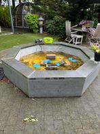 Granieten zeskant, Tuin en Terras, Waterpartijen en Fonteinen, Ophalen, Gebruikt, Graniet, Waterornament