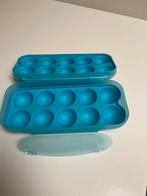 Boîte Tupperware bleue pour les œufs comme neuve, Comme neuf, Boîte