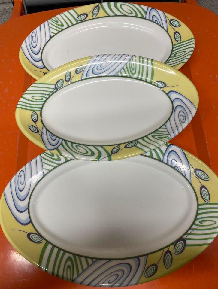 Assiettes de service, Maison & Meubles, Cuisine | Vaisselle, Comme neuf, Enlèvement ou Envoi