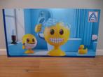 panneau publicitaire SALLE DE BAIN EMOJI ALDI 113 sur 59 cm, Enlèvement, Comme neuf, Décoration murale