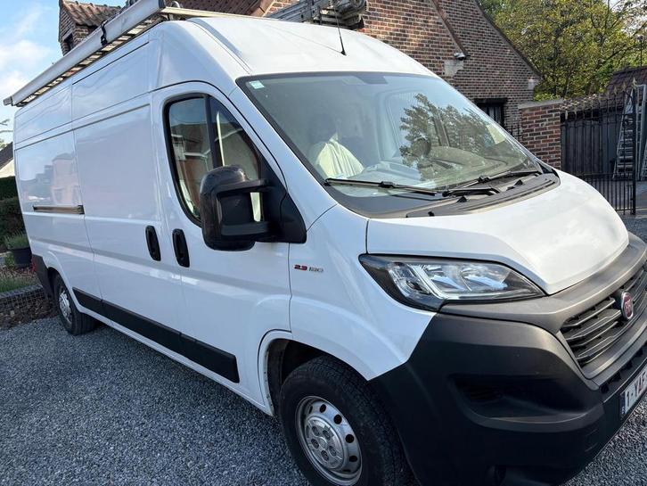 Bestelwagen fiat, Auto's, Bestelwagens en Lichte vracht, Particulier, Cruise Control, Fiat, Diesel, Handgeschakeld, Wit, Ophalen