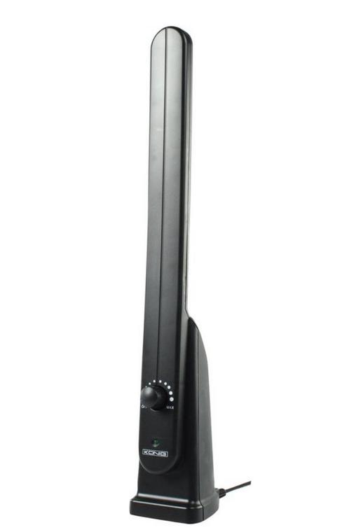 Konig Am / Fm antenne, 30 Db - zwart, Audio, Tv en Foto, Tuners, Zo goed als nieuw, Ophalen