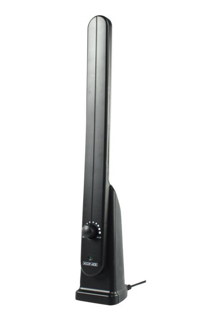 Konig Am / Fm antenne, 30 Db - zwart, Audio, Tv en Foto, Tuners, Zo goed als nieuw, Ophalen
