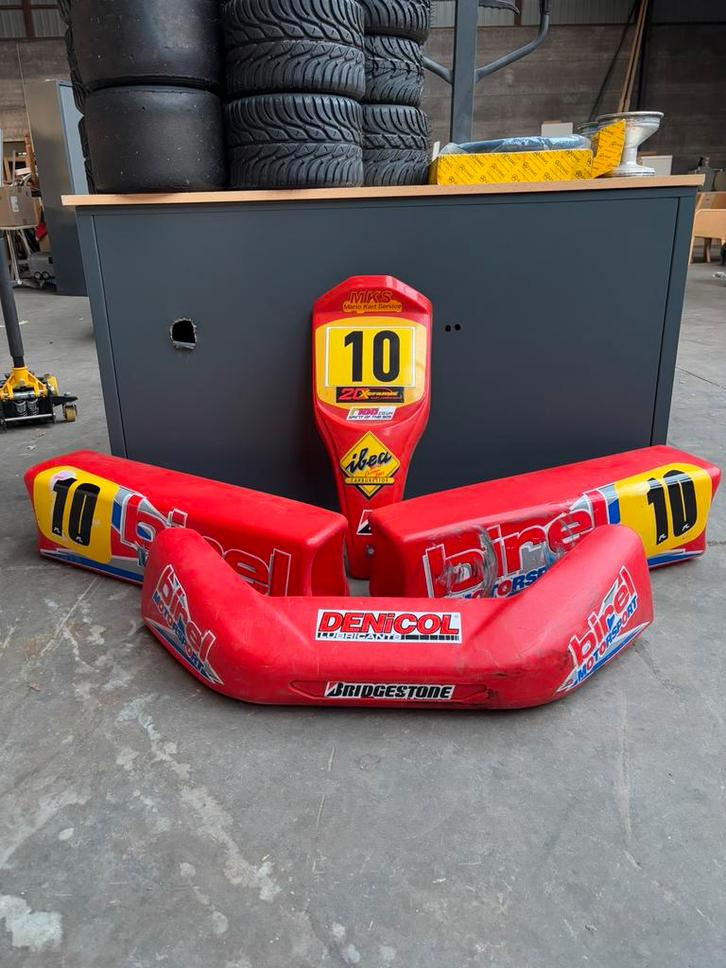 Karting Bakkenset KG CIK/02 Birel. goede staat., Sport en Fitness, Karting, Zo goed als nieuw, Kart, Ophalen