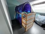 Halve hoogslaper IKEA, Kinderen en Baby's, Kinderkamer | Bedden, Ophalen, 85 tot 100 cm, Gebruikt, Hoogslaper of Stapelbed