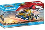 PLAYMOBIL Air Stuntshow  filmploeg met helikopter, Kinderen en Baby's, Speelgoed | Playmobil, Ophalen of Verzenden, Nieuw, Complete set