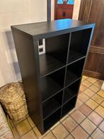 Ikea Kallax Zwart 4x2, Huis en Inrichting, Ophalen, Gebruikt