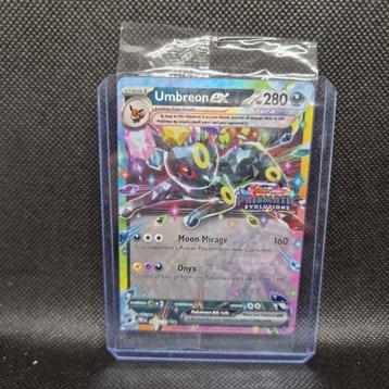 Umbreon EX Prismatic Evolutions NearMint Sealed  beschikbaar voor biedingen