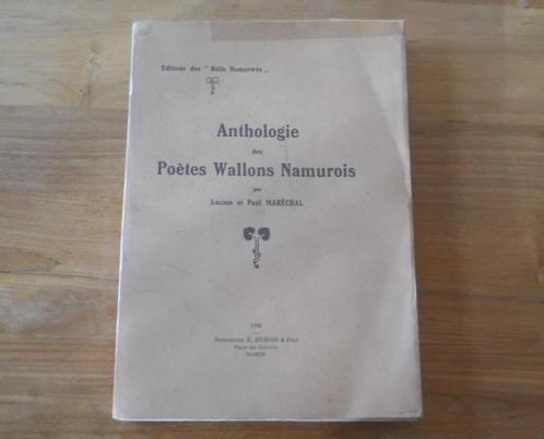 Anthologie des Poètes Wallons Namurois  (L. et P. Maréchal), Livres, Livres régionalistes & Romans régionalistes, Enlèvement ou Envoi