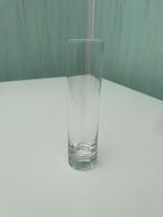 Glazen vaas hoogte 18 cm dia 4 cm, Huis en Inrichting, Woonaccessoires | Vazen, Ophalen