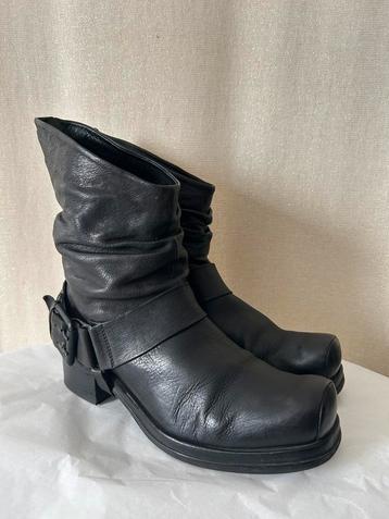 Vic Matié bottillons boots cuir noir 37 