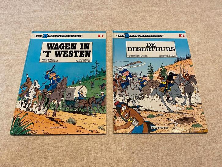 Salverius - Lambil - Cauvin - De Blauwbloezen HC, Boeken, Stripverhalen, Zo goed als nieuw, Ophalen of Verzenden