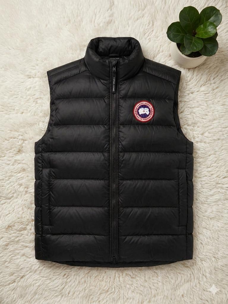 Canada - Goose Bodywarmer - Maat L - Zwart - Origineel, Ophalen of Verzenden, Zo goed als nieuw, Maat 52/54 (L), Zwart